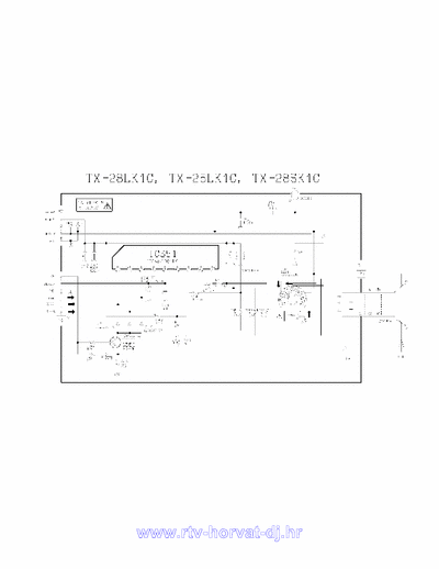 Panasonic Z8 Z8 CHASSIS TX25LK1C TV D